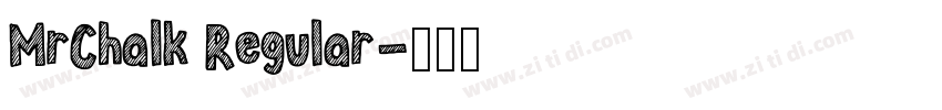 MrChalk Regular字体转换
